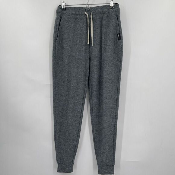 Legends Gray Elastic Waist Solid Drawstring Fleence Jogger Sweatpant Size Small - Picture 1 of 4